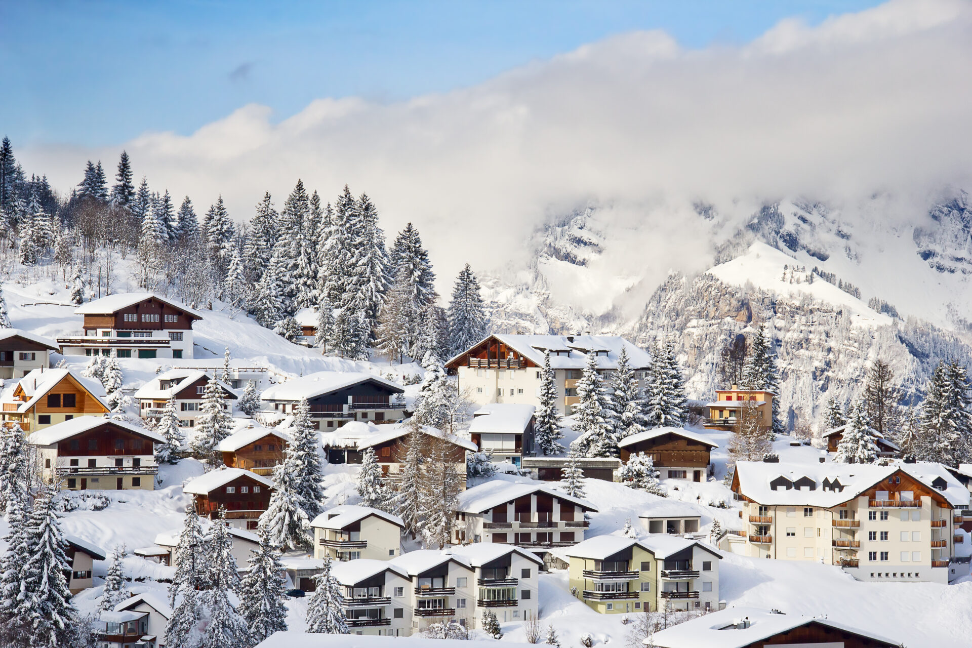 Winter View of the Alps (Fedor Selivanov)